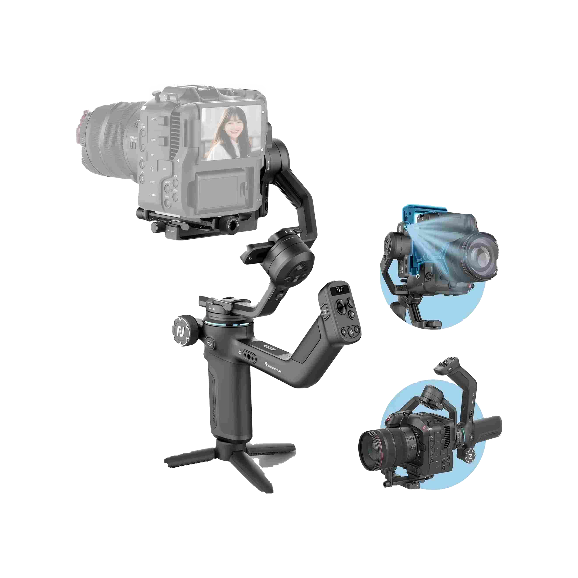 FeiyuTech Scorp C2 stabilisateur pour appareil photo reflex