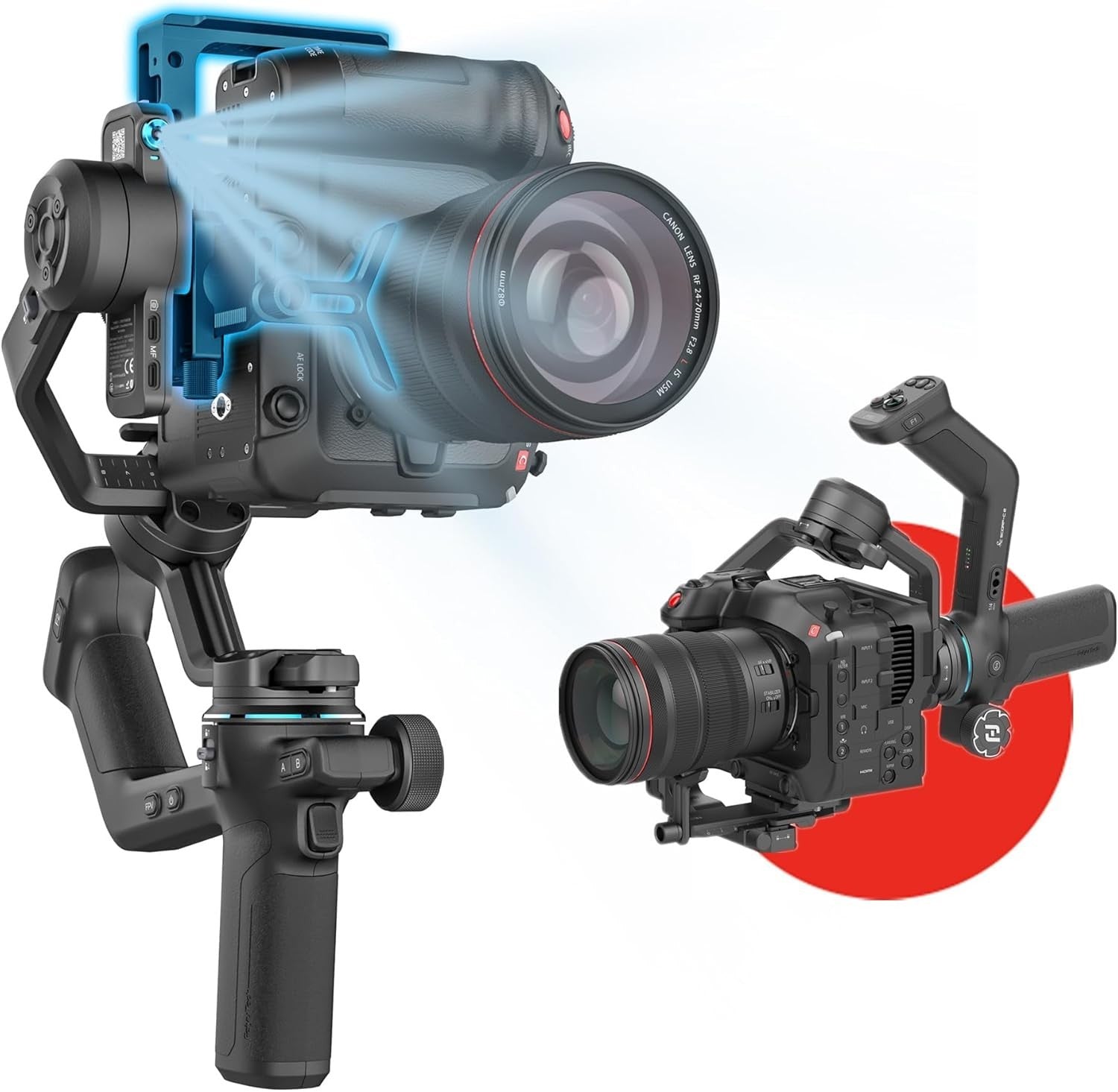 FeiyuTech SCORP C2 Gimbal für Sony Canon Nikon geprüfte Ware, kaum genutzt