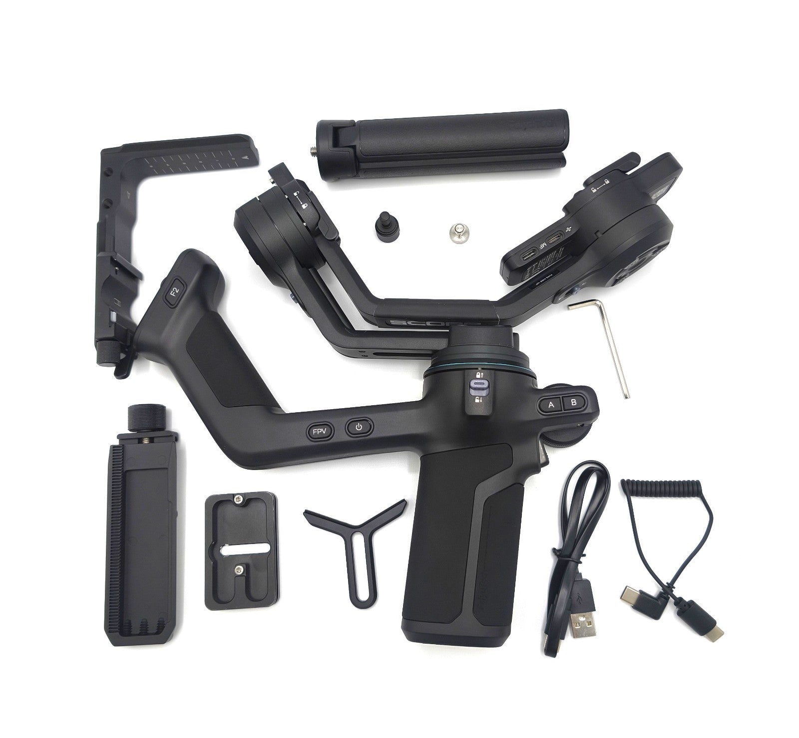 FeiyuTech SCORP C2 Gimbal für Sony Canon Nikon geprüfte Ware, kaum genutzt