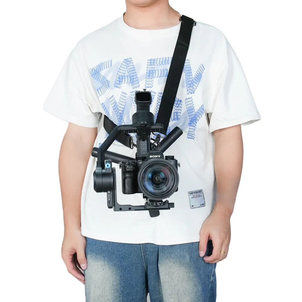 FeiyuTech SCORP 3 DSLR Gimbal Kamera Stabilisator mit AI-Tracking für Sony Canon
