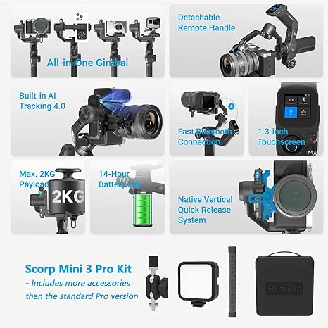 FeiyuTech Scorp Mini 3 Pro Gimbal