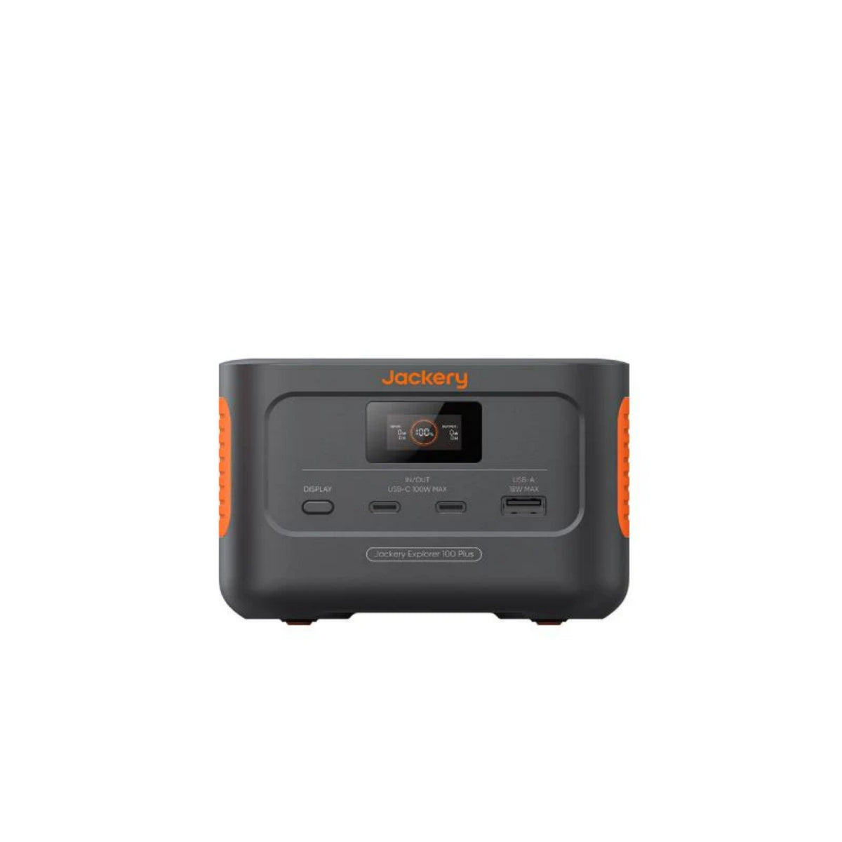 Jackery Explorer E100 Plus Tragbare Powerstation, 99 Wh LiFePO4-Akku Schnellladung, 128 W Notstrom für Reisen,Gebraucht