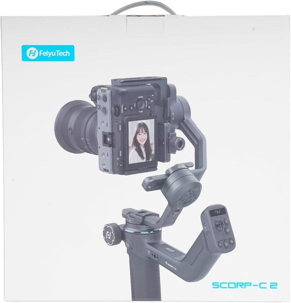 FeiyuTech SCORP C2 Gimbal für Sony Canon Nikon geprüfte Ware, kaum genutzt