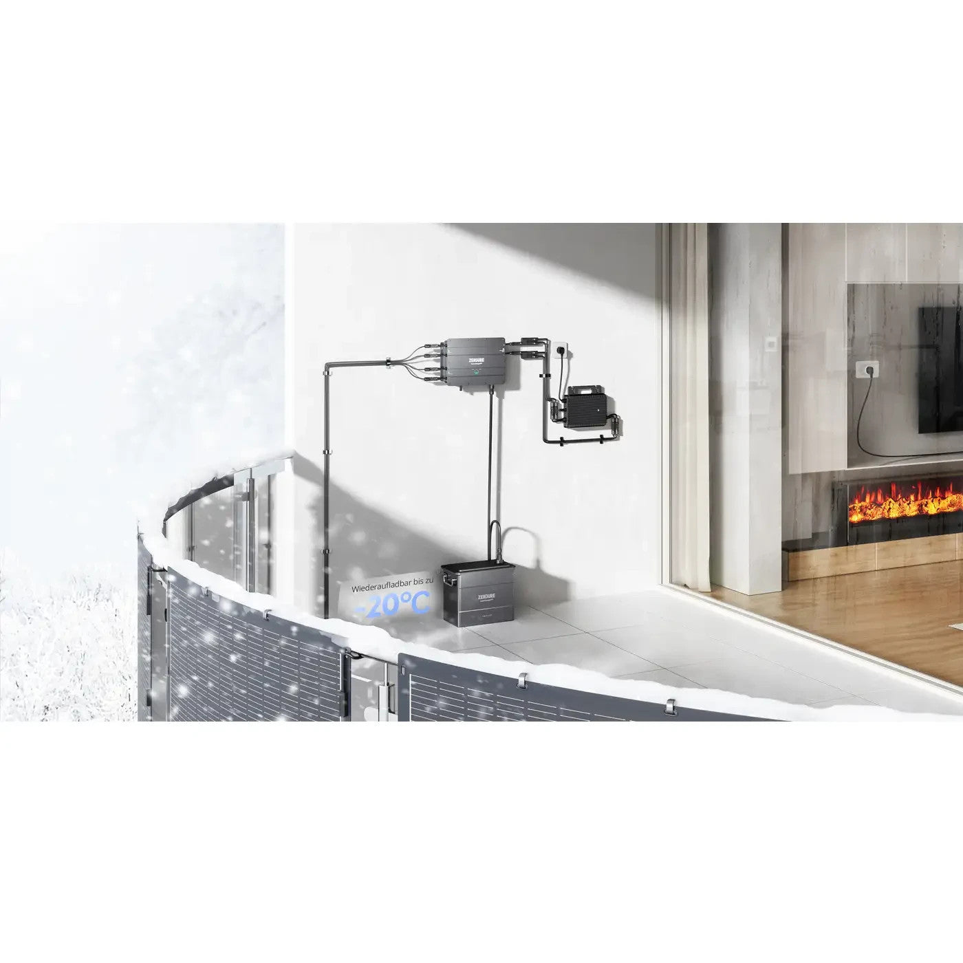 AB2000 Zendure SolarFlow Erweiterungsbatterie 1920Wh LiFePO4