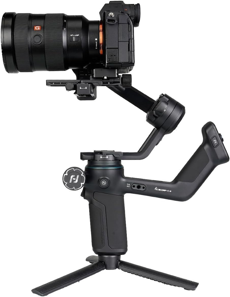 FeiyuTech SCORP C2 Gimbal für Sony Canon Nikon geprüfte Ware, kaum genutzt