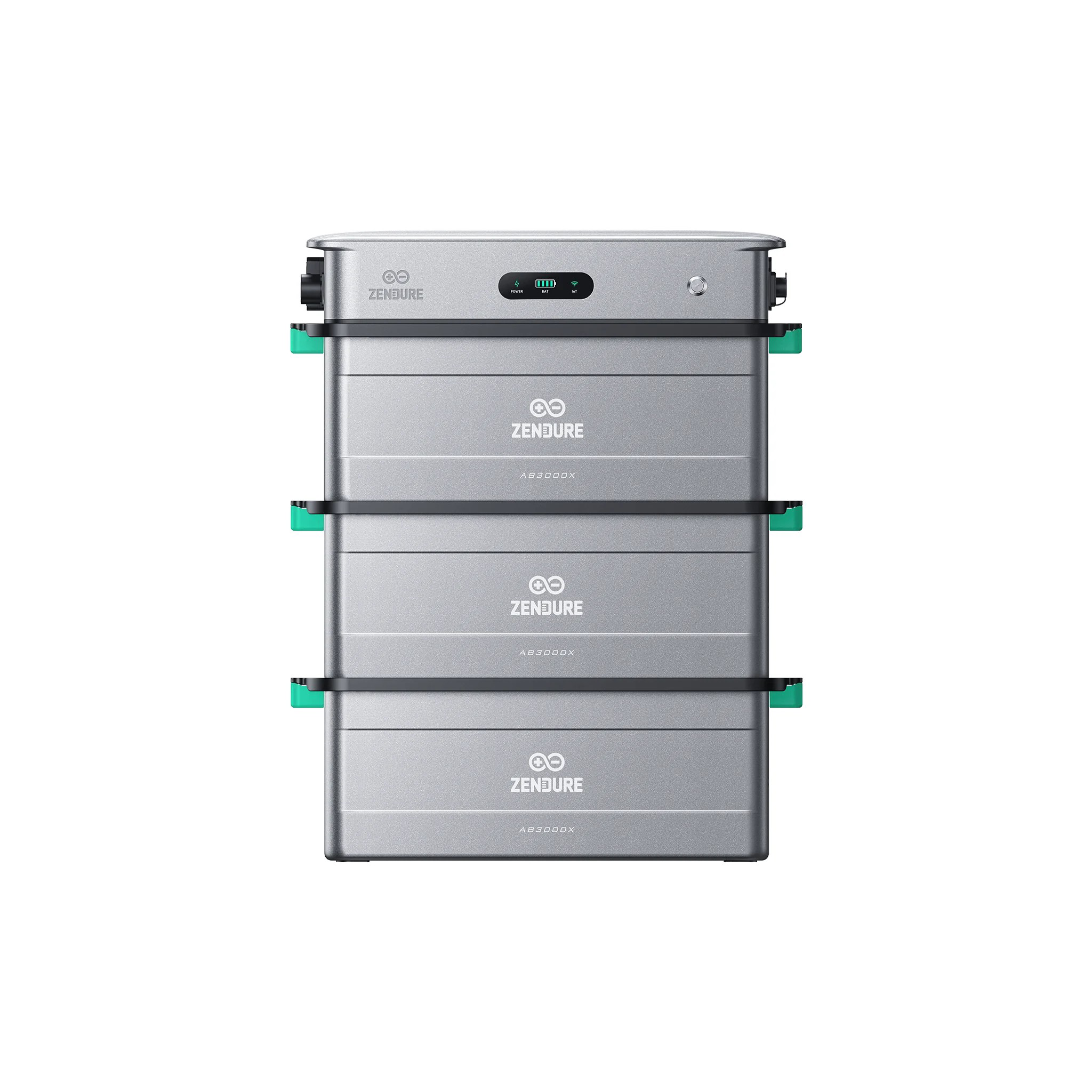 Zendure SolarFlow 2400 AC + AB3000X Set,AC-Speichersystem 2400W 2880Wh