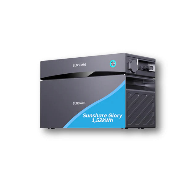 Centrale électrique de balcon SunShare GLORY avec stockage