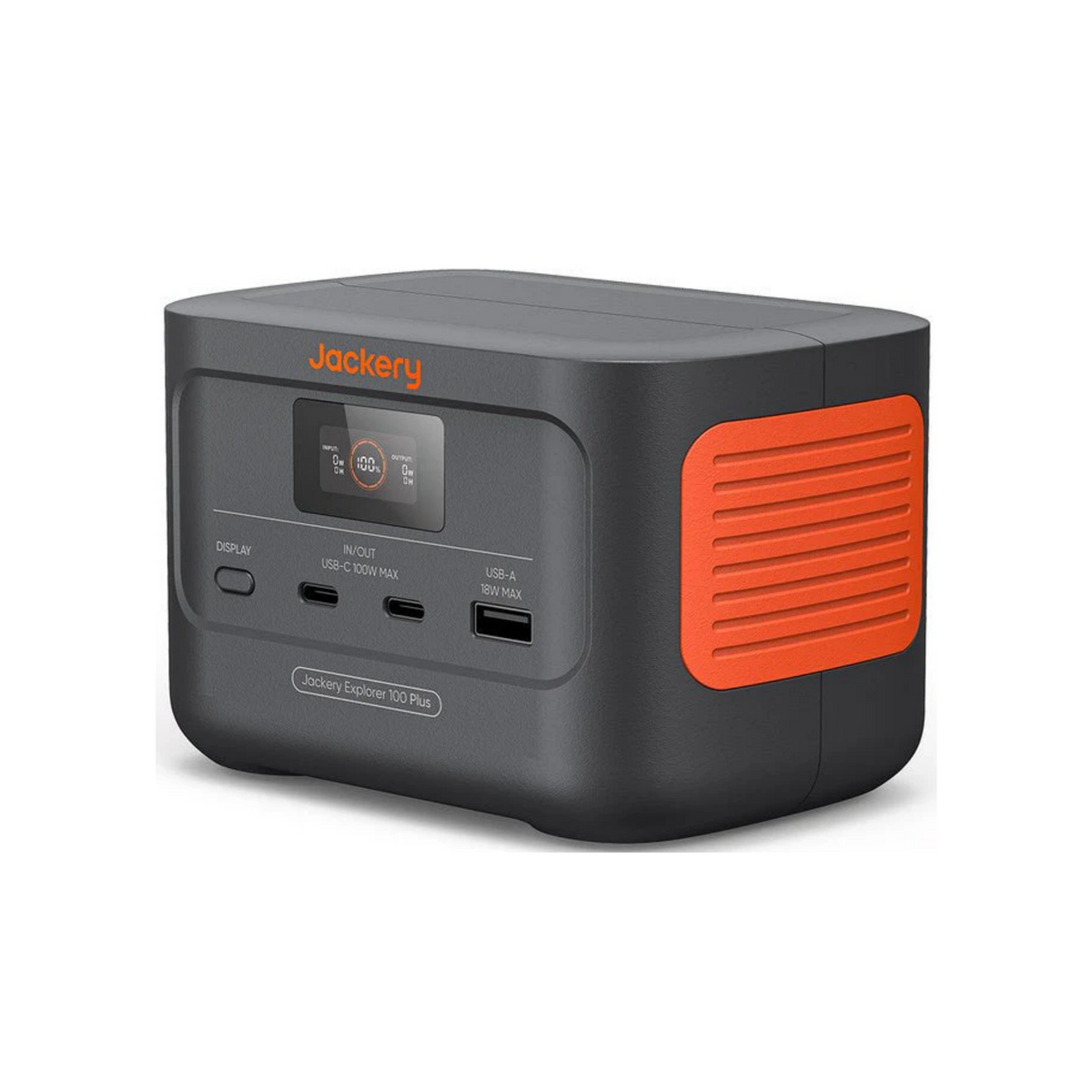 Jackery Explorer E100 Plus Tragbare Powerstation, 99 Wh LiFePO4-Akku Schnellladung, 128 W Notstrom für Reisen,Gebraucht