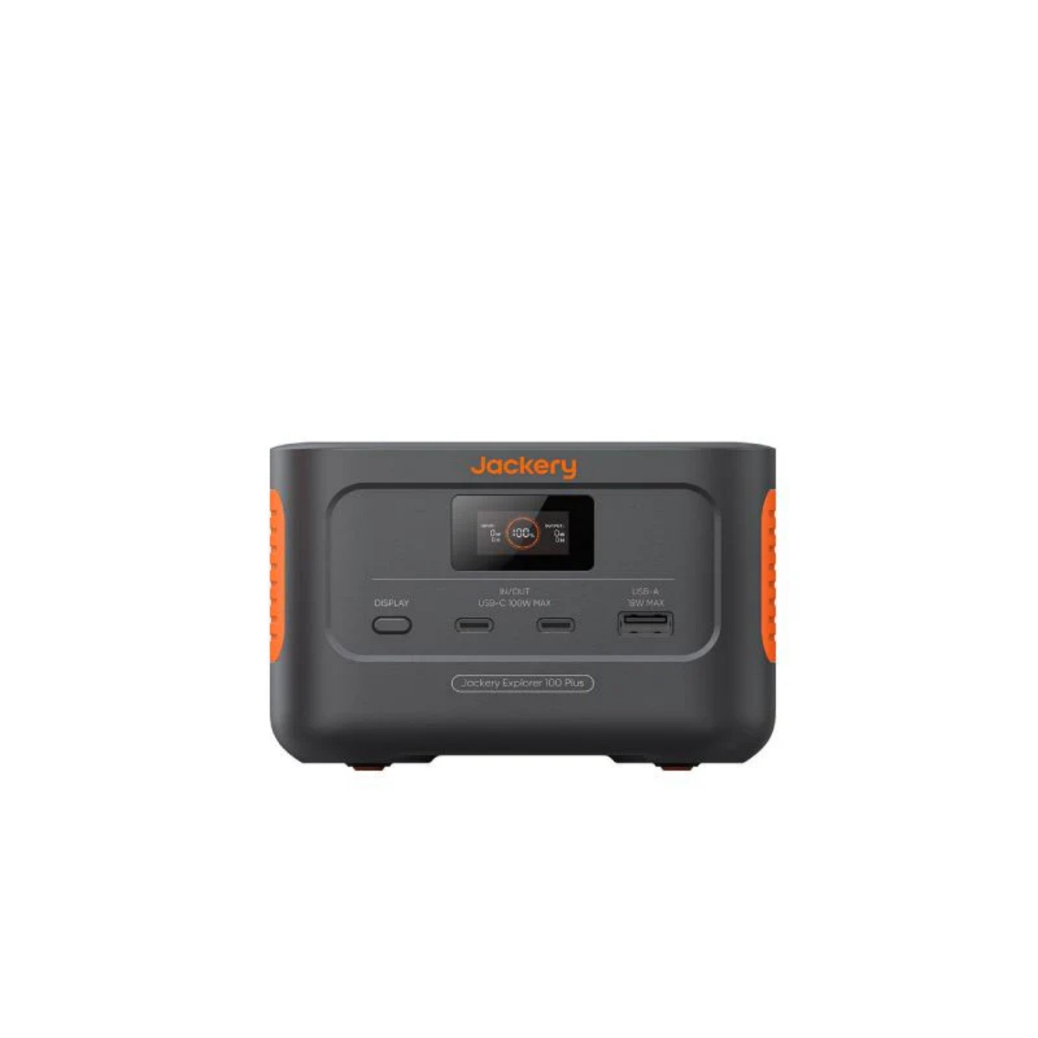 Jackery Explorer E100 Plus Tragbare Powerstation, 99 Wh LiFePO4-Akku Schnellladung, 128 W Notstrom für Reisen,Gebraucht